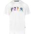 Palm Angels Multicolour Logo White T-Shirt S